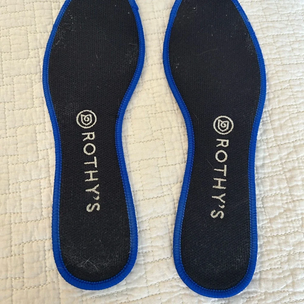 Rothy's Classic Navy Blue Flats - Picture 6 of 8